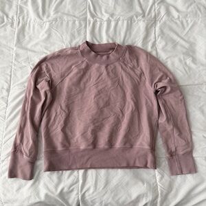 Lululemon Ready to Roll Crew Cropped Sweatshirt Light Purple Women’s S (4/6?)